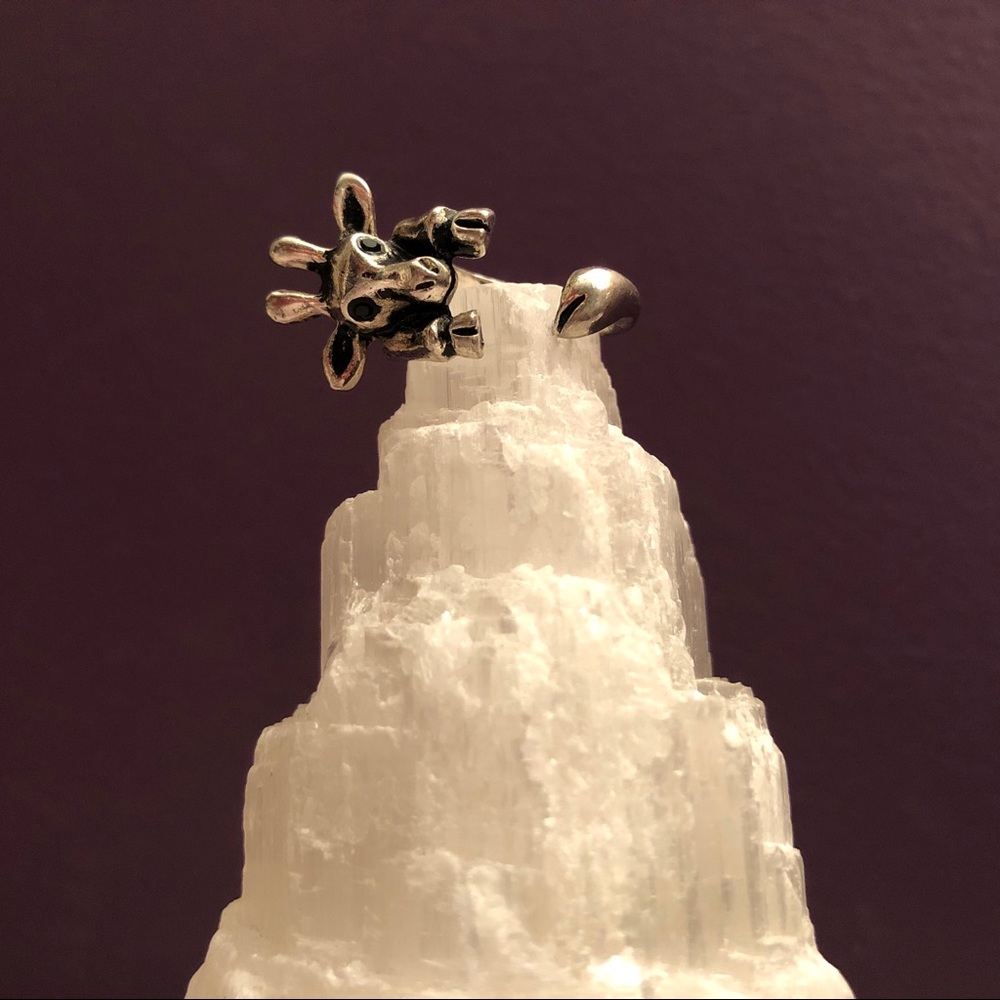 Adorable Adjustable GIRAFFE Wraparound Ring 🦒